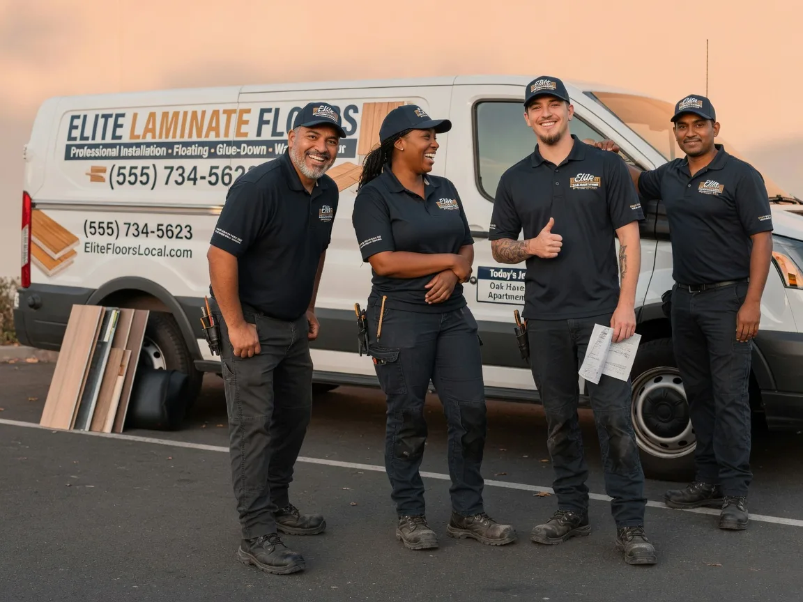 Laminate flooring installation company in Center Point, IA